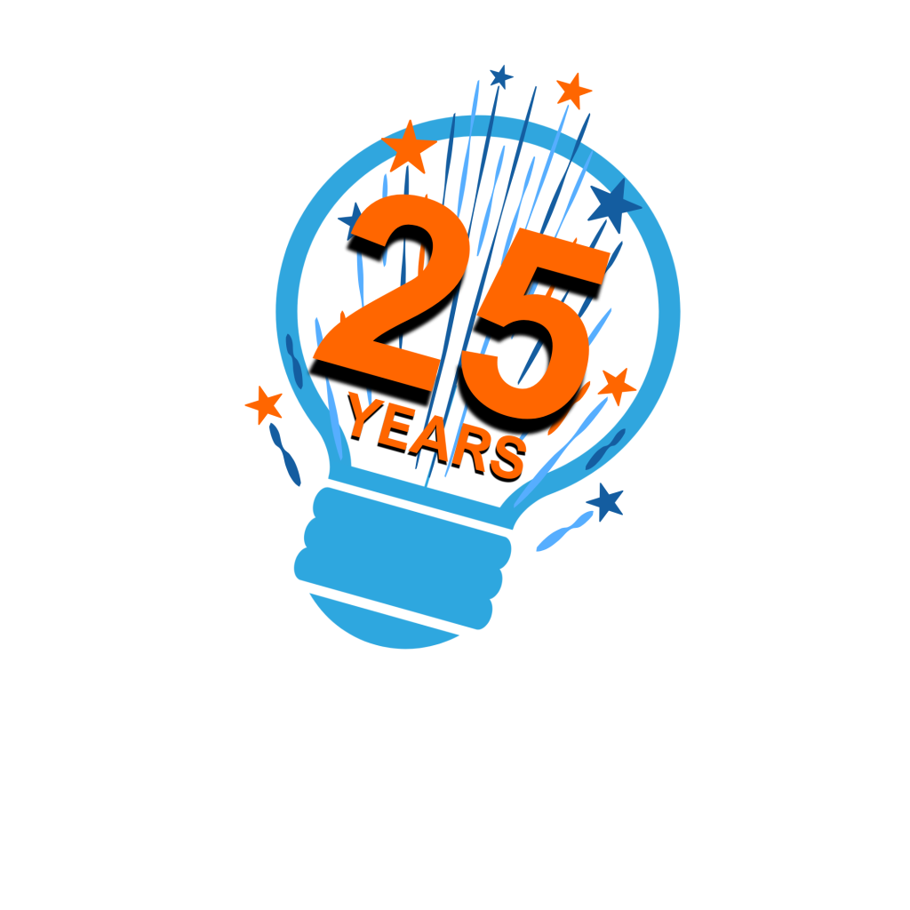 SIT 25 Years Anniversary Logo – Dark Background